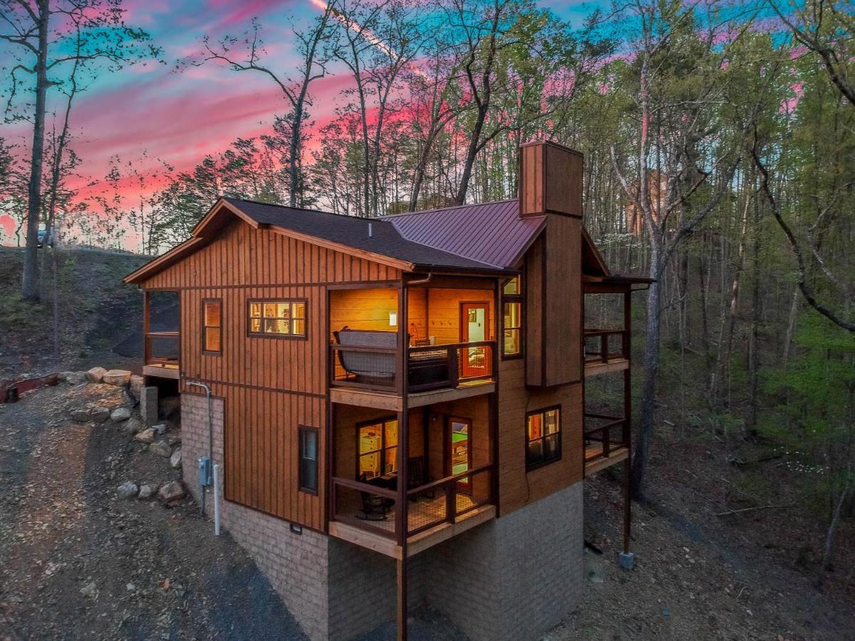 Nordic Mountain Modern Lodge - Family Friendly Luxury Cabin In Walden'S Ridge Sevierville Exterior photo